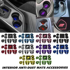 Cup Holder Door Pocket Center Interior Liners Accessories For Challenger 2015-23