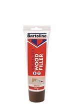 Image of Bartoline Ready Mixed Wood Filler Brown Flexible Adhesion Frame Door Repair 330g
