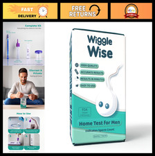 Men's Fertility Test Kit - At-Home Sperm Count Analysis, Fast  Easy Results