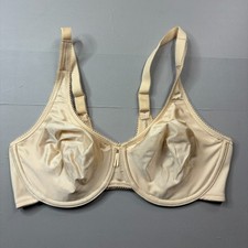 Wacoal Bra 38D Basic Beauty Unlined Underwire Adjustable 855192