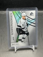 2019-20 SP Game-Used Authentic True Rookie #130 Matt Roy /81 RC
