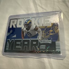 2024 Panini Contenders Jared Verse RC Rookie of the Year Silver #18 LA Rams