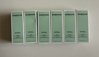 6x Darphin Intral SOS Rescue Super Concentrate 0.14oz/4ml Each Travel Size NIB