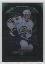 2023-24 SPx UD Black Obsidian Rookies Emerald /30 John Beecher #OR-28 15qv