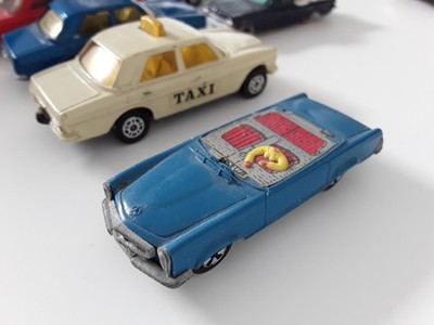 REDUZIERT - Faller Hit Car - Mercedes-Benz 280SL - W113 - blau - bespielt