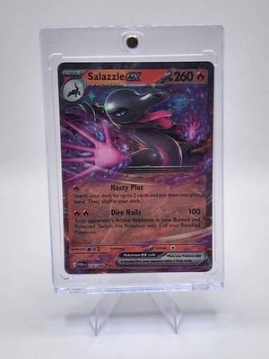 Pokémon TCG Salazzle ex 016/088 Pokémon GO Rare Holo Stage 1 Fire 260 HP 2022