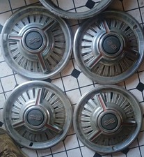 1965 1966 Chevy Ss 14 Wheel Covers Hub Caps Nova Malibu Chevelle Set