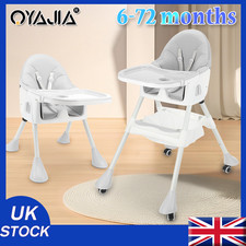 4-In-1 Baby High Chair Adjustable Infant High Feeding Seat Toddler Table Hnhocqx