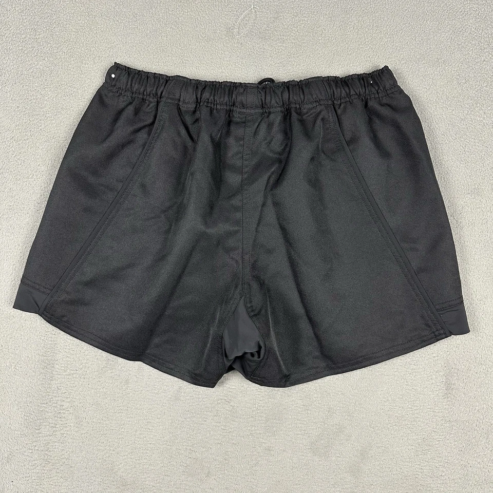 NWT Canterbury of New Zealand Rugby Shorts Men Medium Blue Advantage Drawstring - Image 2 of 4