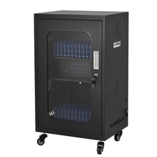 30 Devices Laptop Charging Cart - Tablet Storage Cart for Chromebook iPad