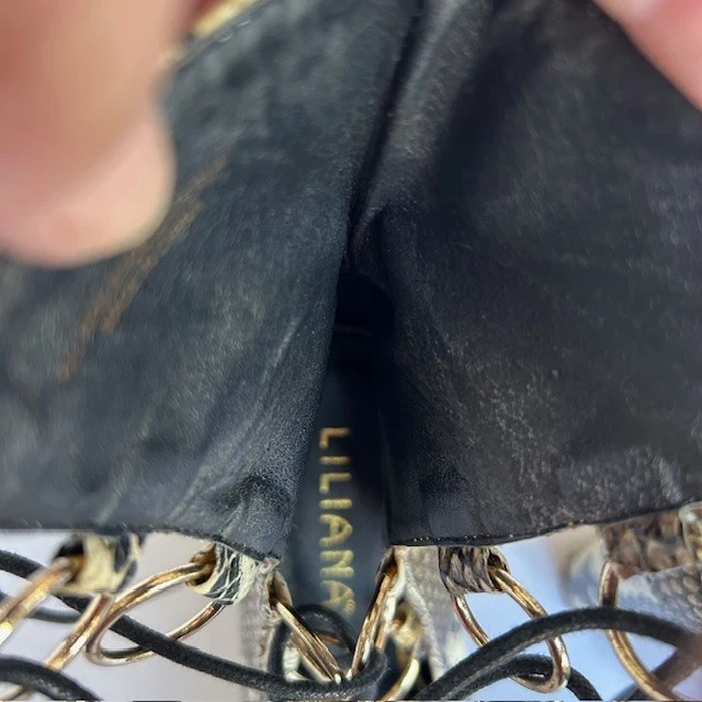 Tacones altos Liliana piel de serpiente talla 7/12 Foto 4 de 4