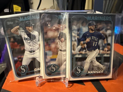 2024 Topps Seattle Mariners Team Set Series 1,2 & US READ DESCRIPTION - Picture 4 of 4