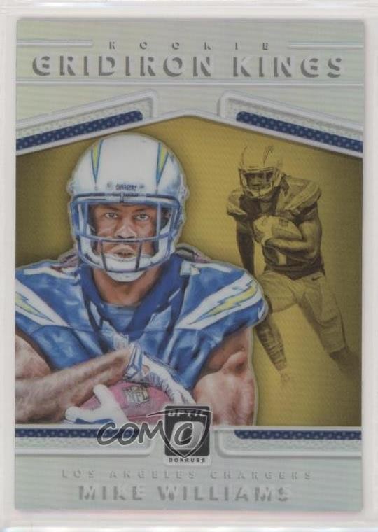 2017 Donruss Optic Rookie Gridiron Kings Mike Williams #18 9n2