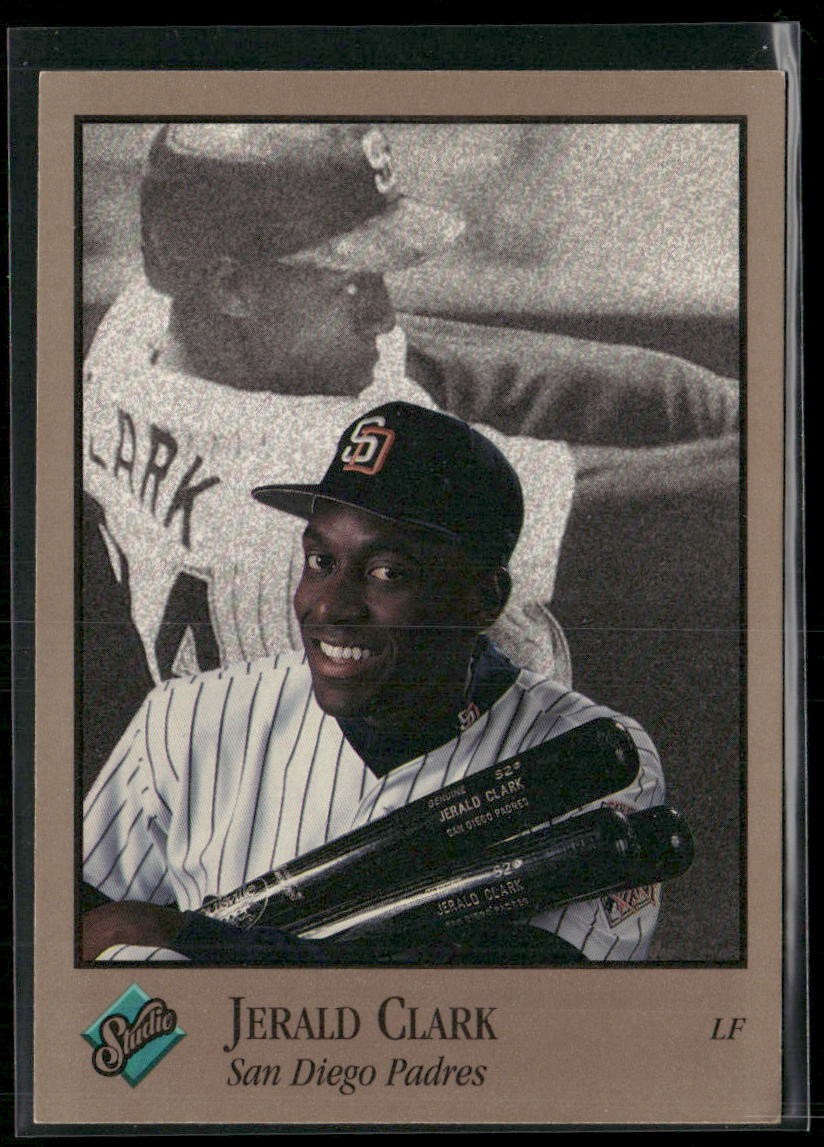 Jerald Clark 1992 Studio #102 San Diego Padres