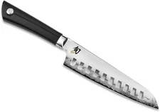 7" Hollow Ground Santoku Knife, Precision Blade, Comfort Grip Handle