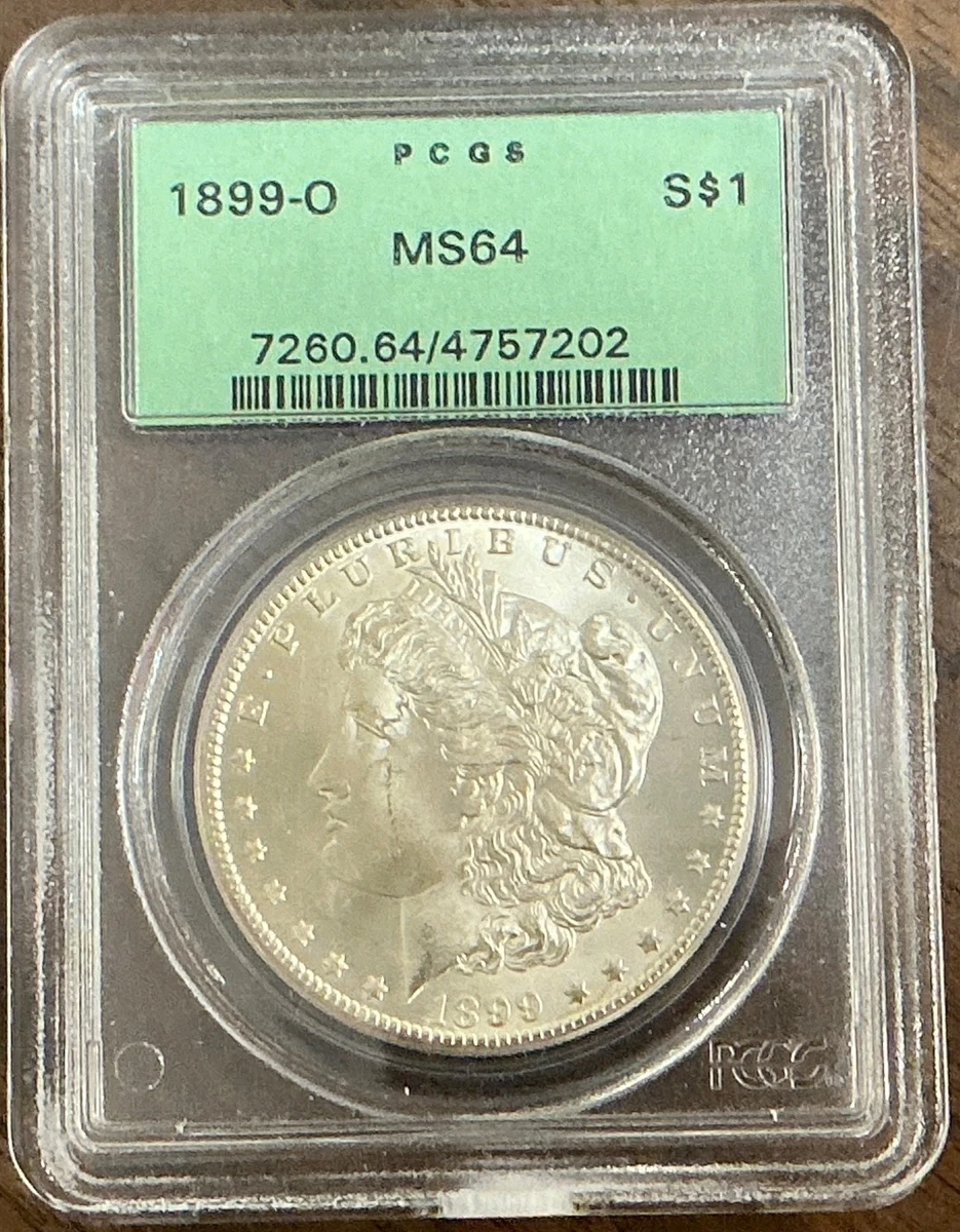 MS 64 Graded 1899 Year Morgan US Dollars (1878-1921) for sale | eBay