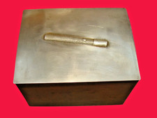 Messing Tabakdose Sulima Tabacs Turcs Zigarette 1 WK. ca. Anfang 20 Jh