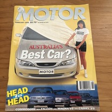 Motor Mag 1995 EF Falcon VR Commodore Magna Camry TVR Griffith 500 Dodge Viper