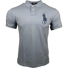 Polo Ralph Lauren Polo Shirt Men s Size S Custom Fit Large Pony Small Gray Small