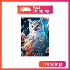 DPHERO 5D Owl Diamond Painting Kits for Adults, Diamond Art Kits for Beginners,R