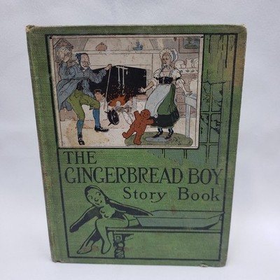 The Gingerbread Boy Story Book 1920 John C Winston Company HC Antique