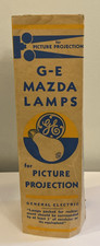 Vintage GE Mazda Lamps General Electric Picture Projection Light Bulb 300 W NOS