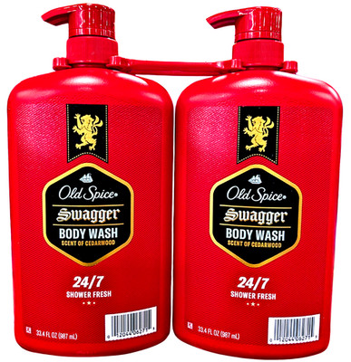 【10本】Old Spice Swagger Cedarwood 73g Old Spice Swagger Scent of Cedarwood Men's Body Wash 2 x 33.4 Fl