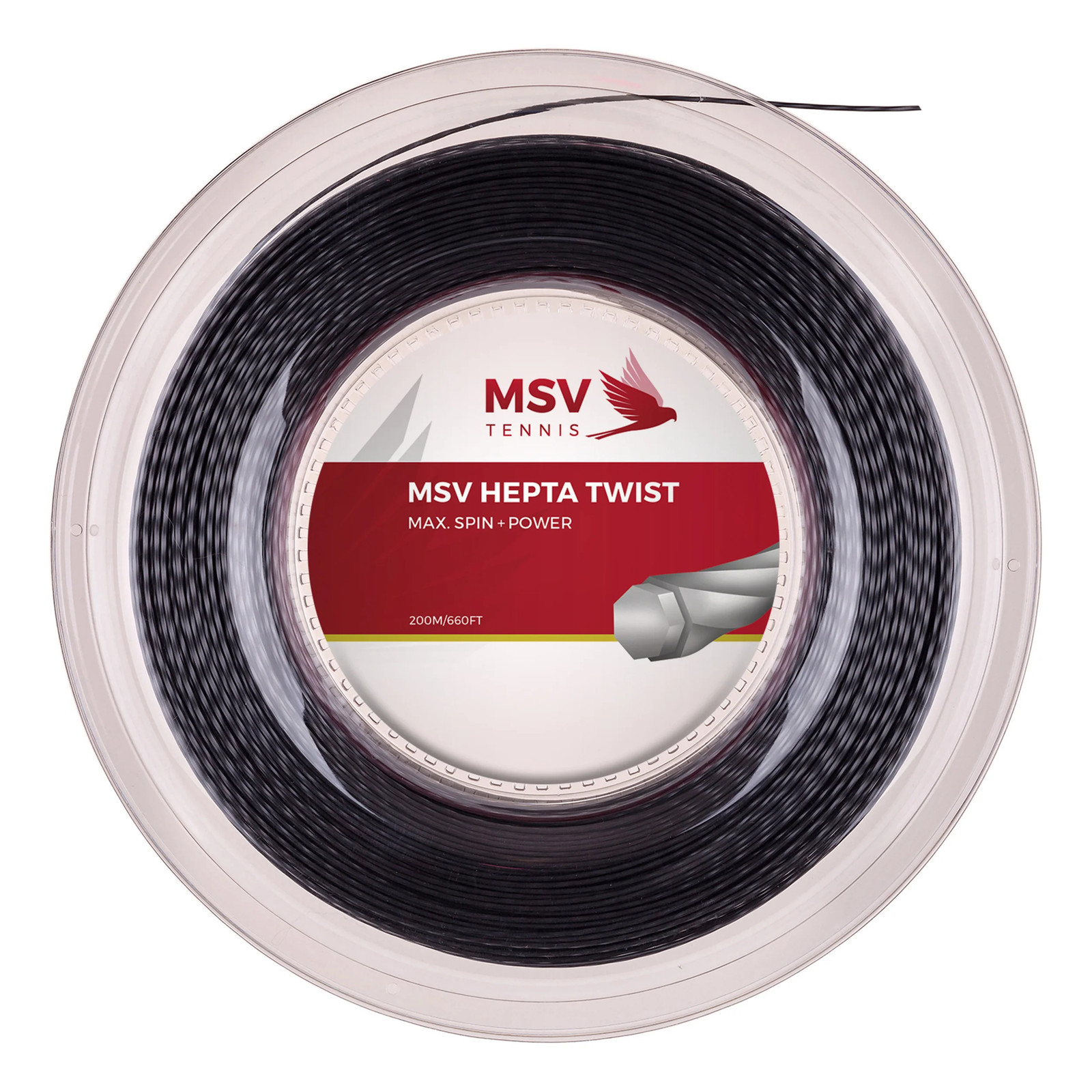 MSV Hepta - Twist Saitenrolle 200m Saitenstärke