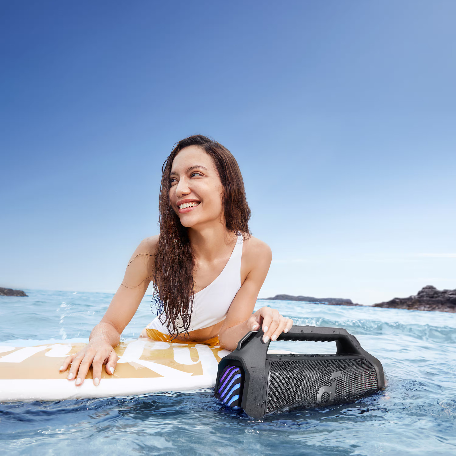 Soundcore - by Anker Boom 2 Plus IPX7 Waterproof 140W Bluetooth Speaker with ...