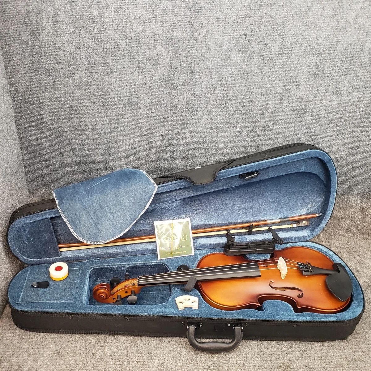 Mendini By Cecilio Violin MV300 Kids Beginner Violin Set With Case