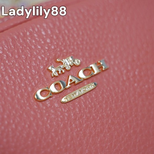Mochila Coach CAS40 Court nueva con etiquetas en lona exclusiva con cuero estampado floral $450 - Imagen 8 de 16