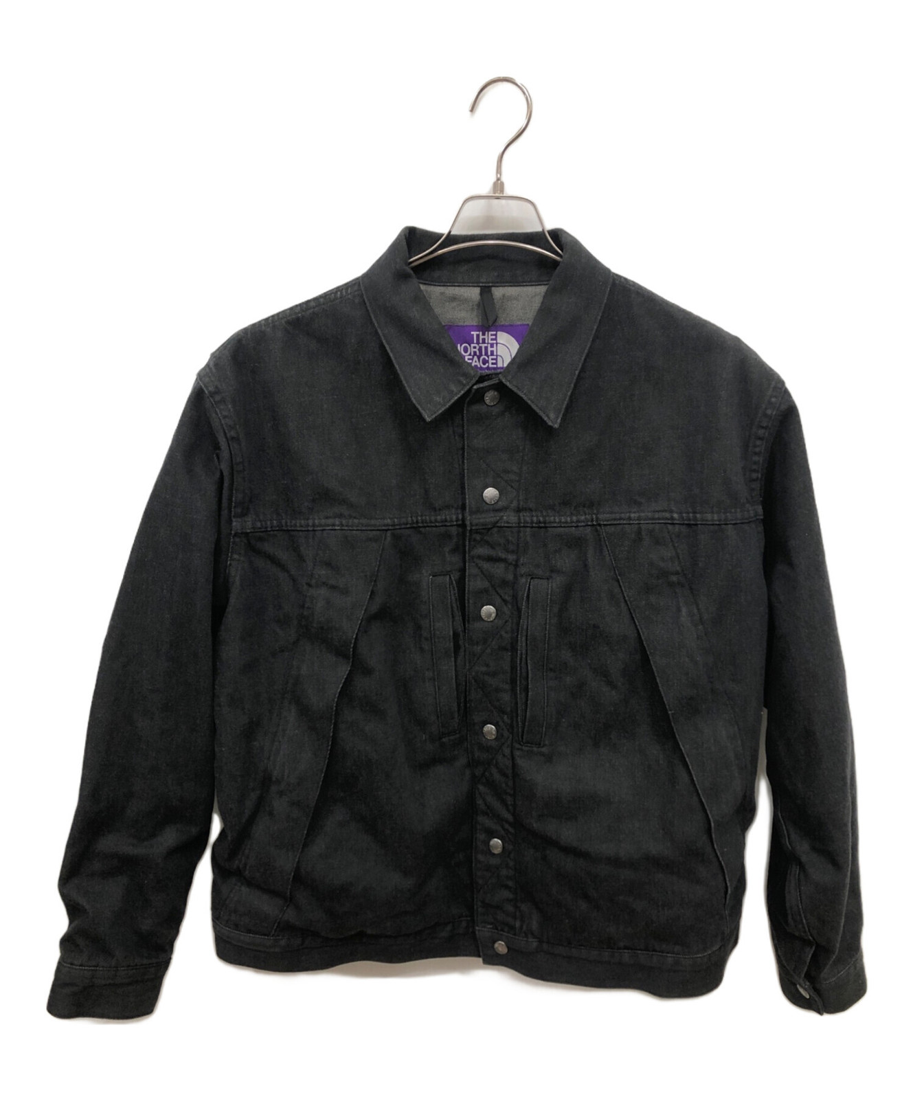 THE NORTHFACE PURPLELABEL/ Denim WINDSTOPPER Field Jacket Black 
