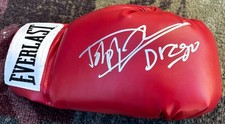 Dolph Lundgren Signed Everlast Boxing Glove Inscribed Drago Rocky IV