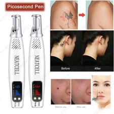 Red/Blue Light Picosecond Laser Pen Mole Tattoo Dark Spot/Freckle/Pigment Remova