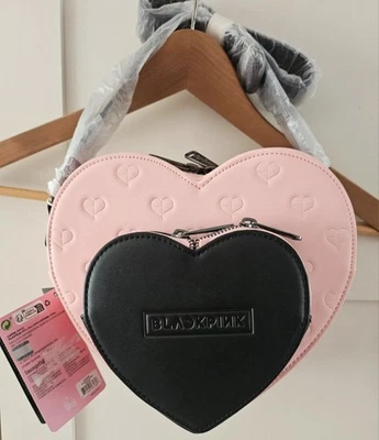 New Blackpink Heart Shape Loungefly Crossbody Bag Hard To Get In UK NWT - Image 1 of 4