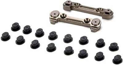 Adjustable Front Hinge Pin Brace W/Inserts 8B/8T LOSA1754 Gas Car/Truck Option P