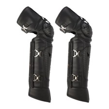 Winter Motorcycle Warm Kneepad Motorbike Riding Knee Pads Pu Windproof