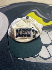 Vintage 90s Navy Strap Back Hat