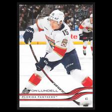 Anton Lundell #321 2025 Upper Deck Florida Panthers Hockey Card NHL NM