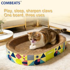 Corrugated Cat Scratching Board Multifunctional Cat Nest Wear Resistant Claw