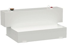 Uws St-100hh-w Hammerhead 100-gallon L-shape Steel Transfer Tank-white
