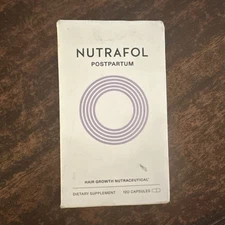 NUTRAFOL Postpartum Supplement - 120 Capsules 4/2025