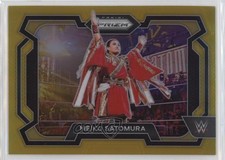 2024 Panini Prizm WWE Gold Prizm 10/10 Meiko Satomura #83 2oz