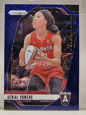 2024 PANINI WNBA PRIZM BASKETBALL BLUE VELOCITY PRIZM AERIAL POWERS DREAM #37