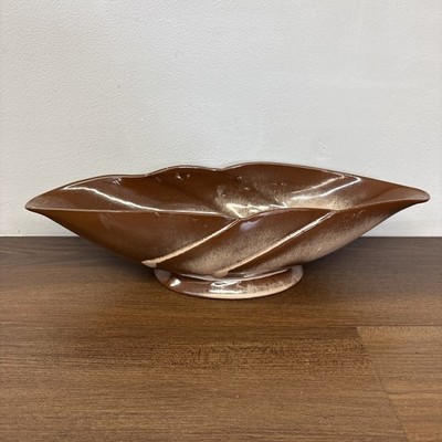 Vintage Frankoma # 219 Plainsman Centerpiece Oblong Ceramic Bowl