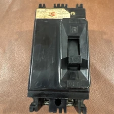 Federal Pacific FPE  2-Pole 15-Amp 240-Volt Circuit Breaker 15A 240V 2P