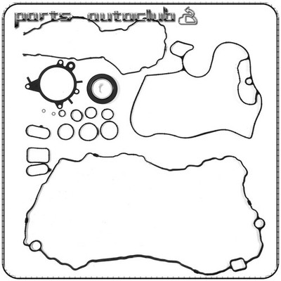 Engine Timing Cover Gasket Set For 2011-2020 Ford F-250 Super 6.7L Power-Stroke