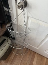 3-Tier Hanging Wire Storage Basket Organizer ...