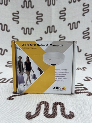 Axis M3047-P 6MP 360° Panoramic Mini Dome IP Camera 1.6mm PoE HDMI