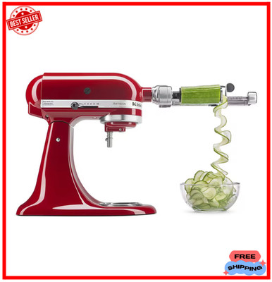 KitchenAid 7 Blade Spiralizer Plus with Peel, Core and Slice, NEW, FREE SHIPPING